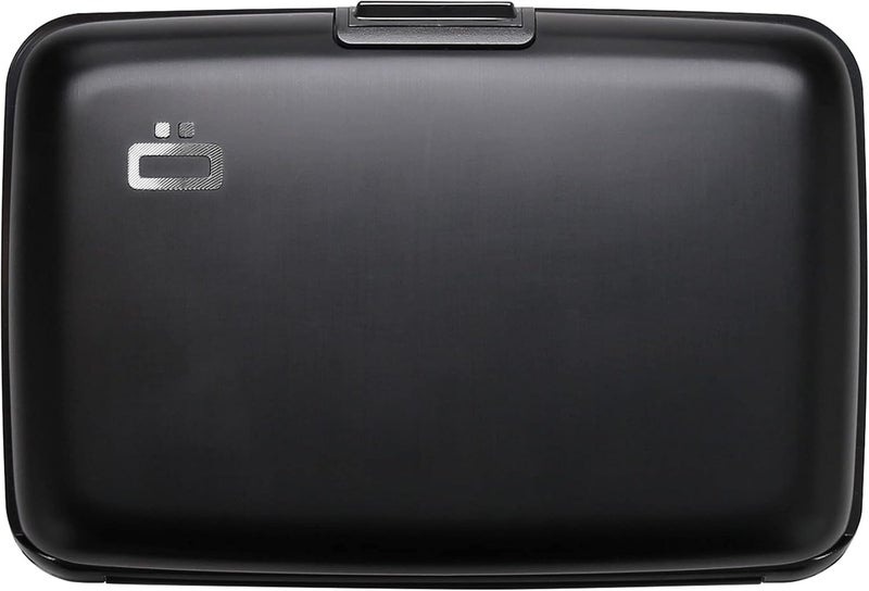 ÖGON -DESIGNS- Aluminum card holder, RFID Protection against fraud and demagnetization, Compact wallet, Smart Case STOCKHOLM V1 model - Image 1